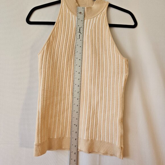 Bebe Sleeveless Turtle Neck Top Sz S - Picture 5 of 6